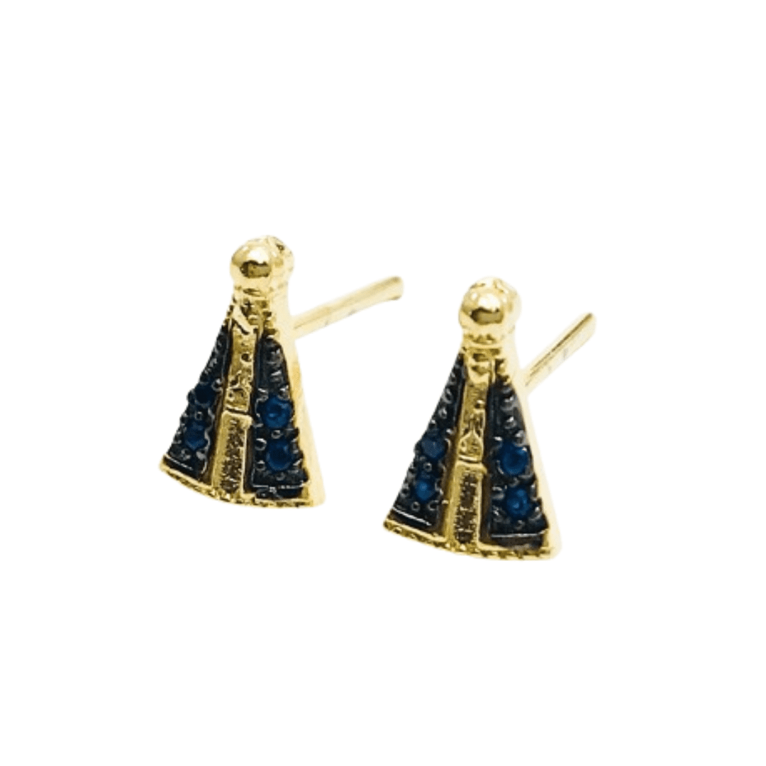 Brinco Fina flor nossa senhora aparecida